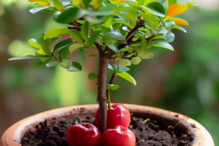 Como plantar acerola em vaso